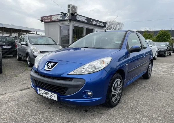 peugeot Peugeot 206 plus cena 12900 przebieg: 107000, rok produkcji 2009 z Szczecin